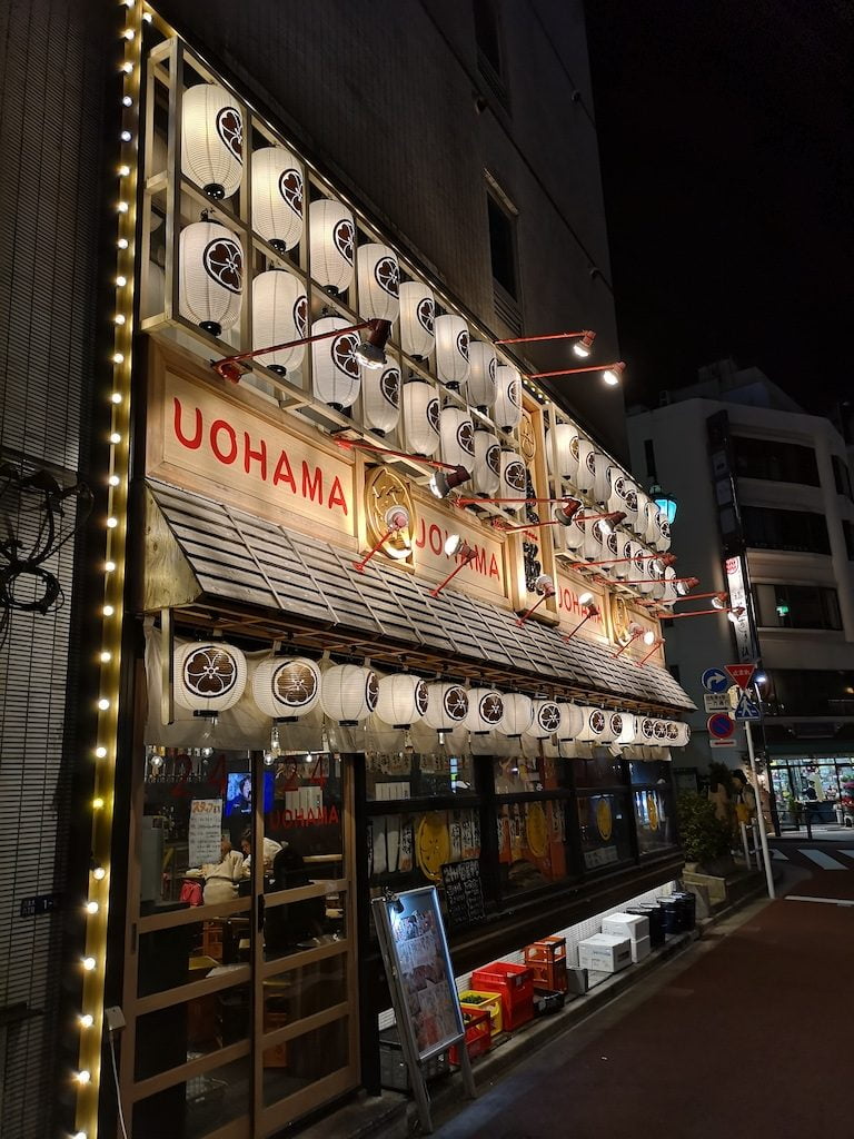 Japansk restaurant tæt på hotellet